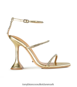 Kvinder Tony Bianco | guld nappa metallic skye hæle 80JR0R312