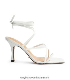 Kvinder Tony Bianco | hvid får nappa caden hæle 80JR0R65