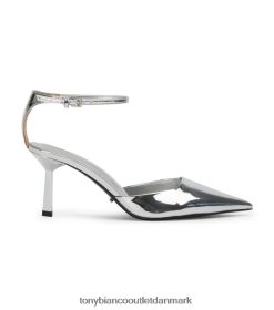 Kvinder Tony Bianco | sølv glans bella hæle 80JR0R264
