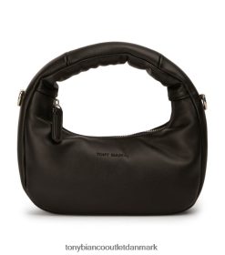 Kvinder Tony Bianco | sort læder glødende mini håndtasker 80JR0R700