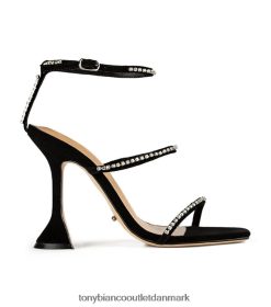Kvinder Tony Bianco | sort ruskind generte hæle 80JR0R60