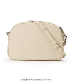Kvinder Tony Bianco | vanilje læder woodstoc cross body taske 80JR0R707